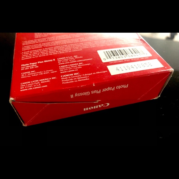 Canon photo print Photo Paper Plus Glossy II 4"x6" size - opeded box - Picture 2 of 3